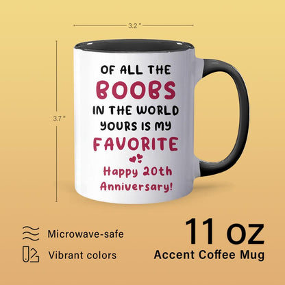 In The World - Accent Coffee Mug