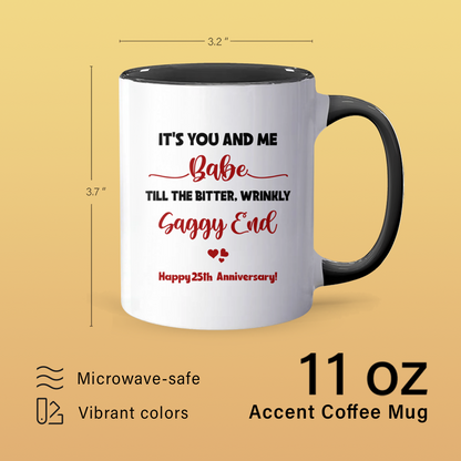 Saggy End - Accent Coffee Mug