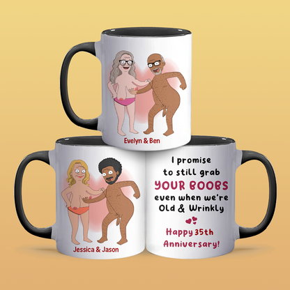 Promise To - Accent Coffee Mug