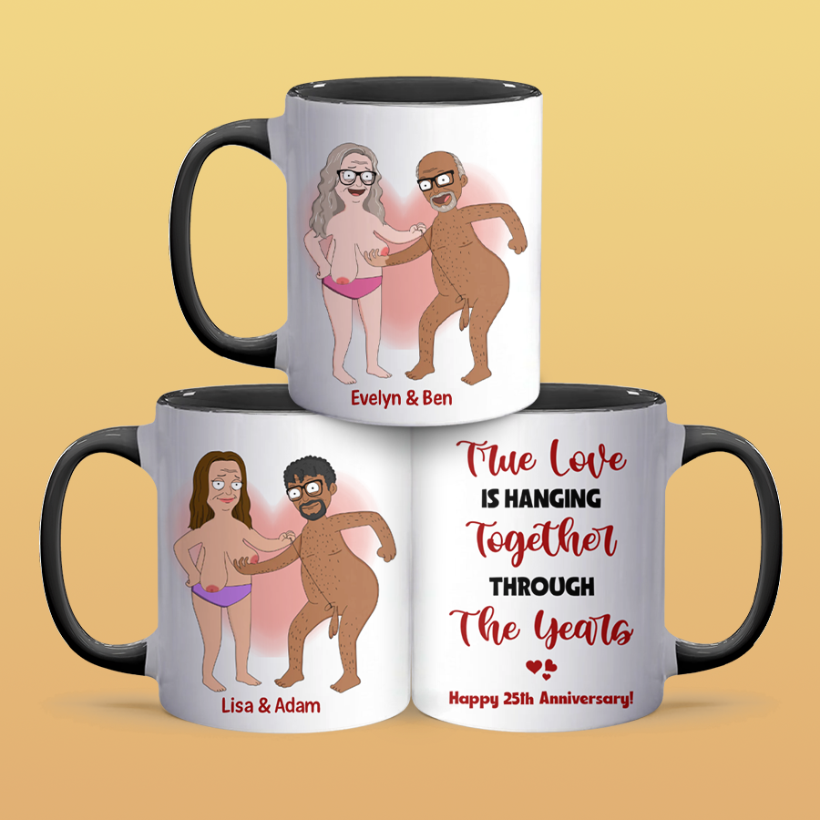 Hanging Together - Accent Coffee Mug