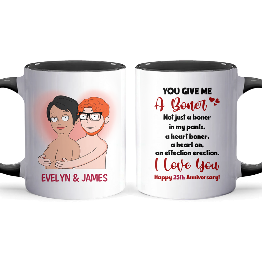 You Give Me - Accent Coffee Mug