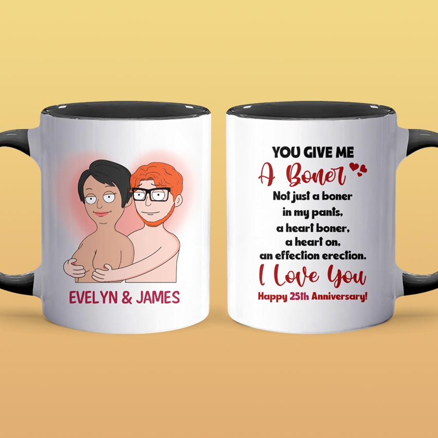 You Give Me - Accent Coffee Mug