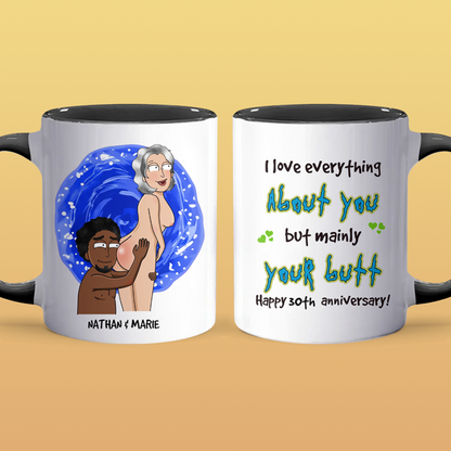 I Love Everything - Accent Coffee Mug