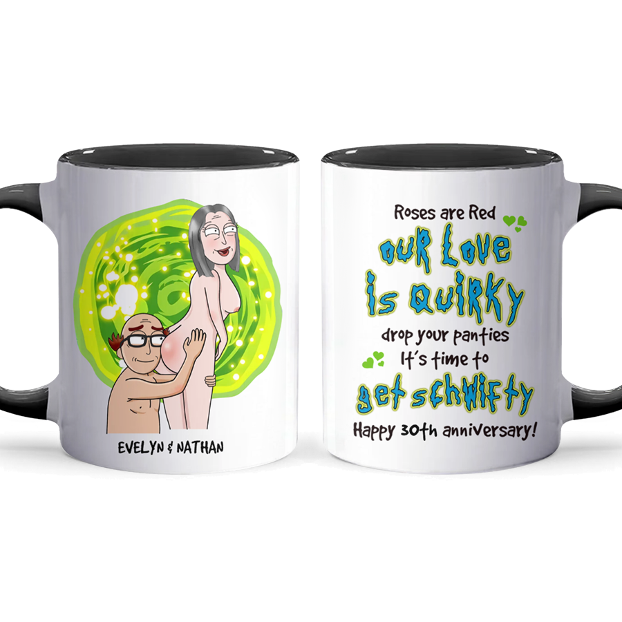 Get Schwifty - Accent Coffee Mug