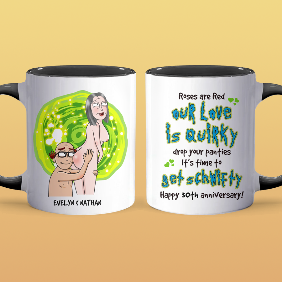 Get Schwifty - Accent Coffee Mug