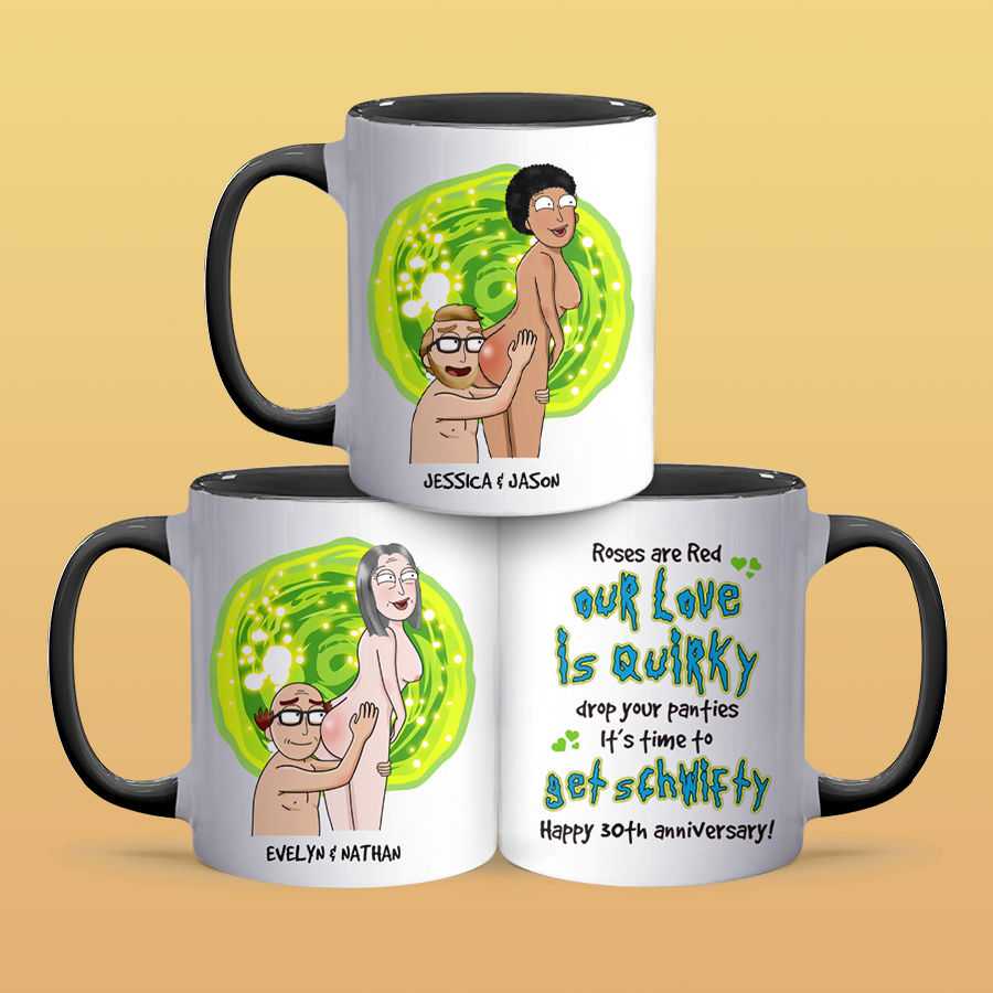 Get Schwifty - Accent Coffee Mug