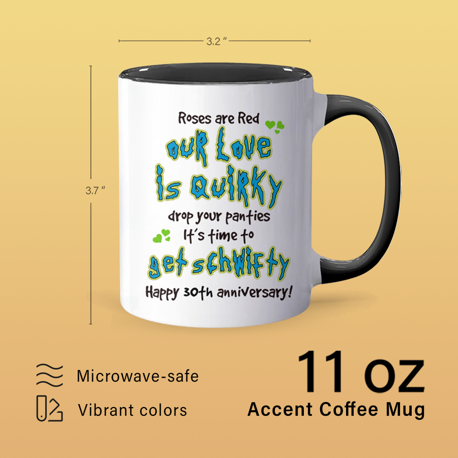 Get Schwifty - Accent Coffee Mug