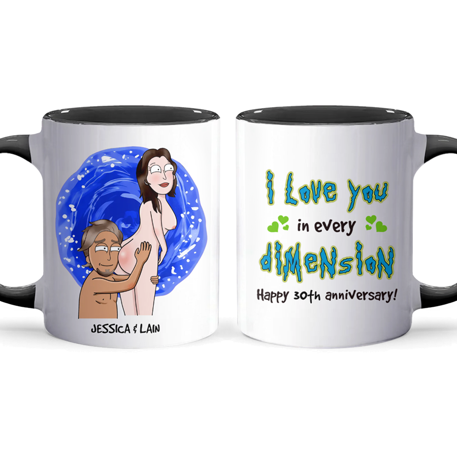 Every Dimension - Accent Coffee Mug