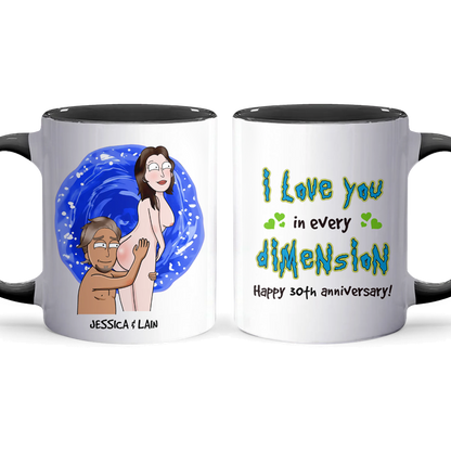 Every Dimension - Accent Coffee Mug