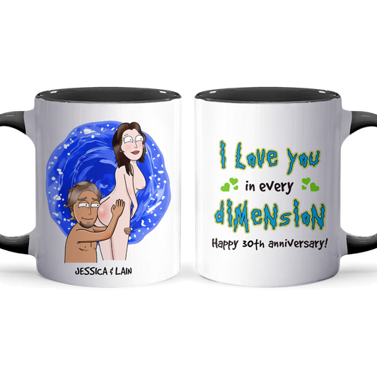 Every Dimension - Accent Coffee Mug