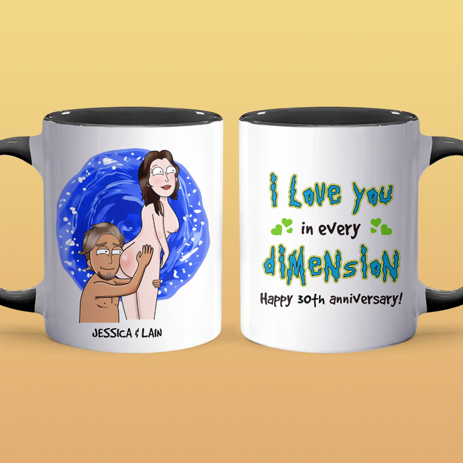 Every Dimension - Accent Coffee Mug