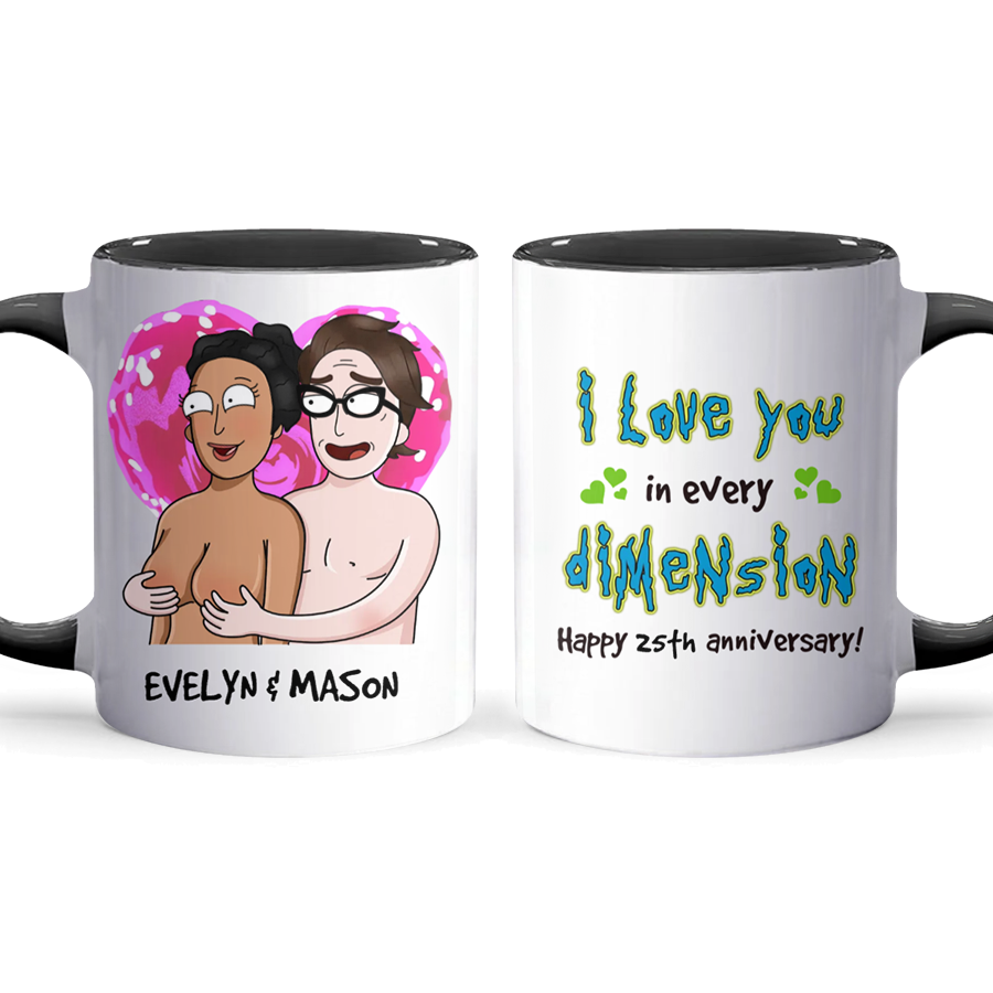 In Every Dimensions - Accent Coffee Mug