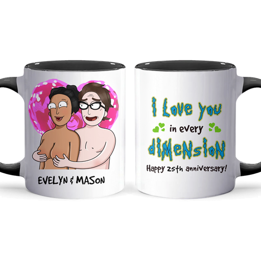 In Every Dimensions - Accent Coffee Mug