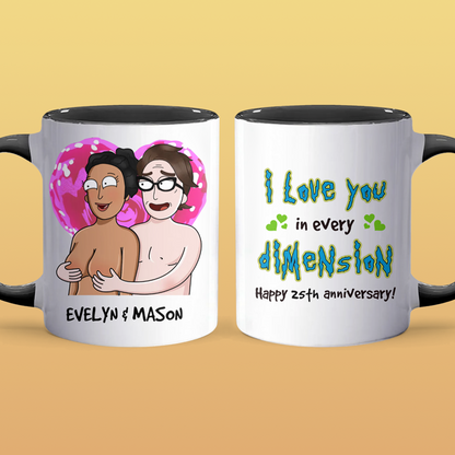 In Every Dimensions - Accent Coffee Mug