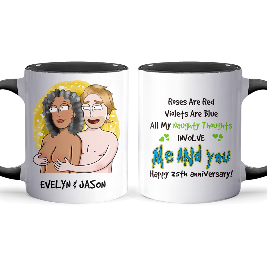 Me And You - Accent Coffee Mug