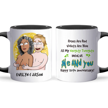 Me And You - Accent Coffee Mug