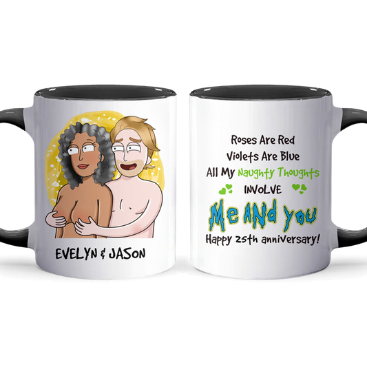 Me And You - Accent Coffee Mug