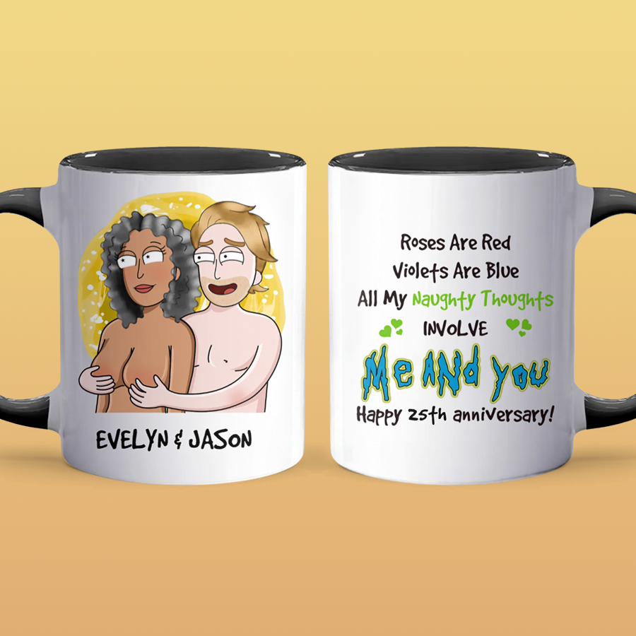 Me And You - Accent Coffee Mug