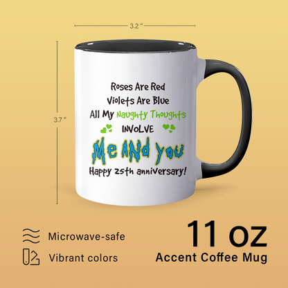 Me And You - Accent Coffee Mug