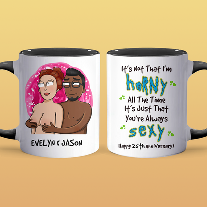 All The Time - Accent Coffee Mug