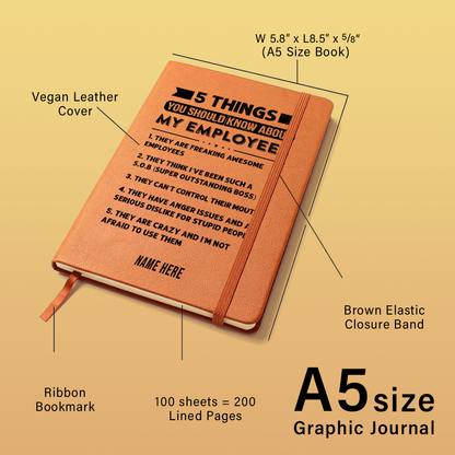 5 Things - Graphic Journal