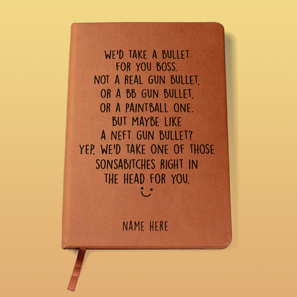 Take A Bullet - Graphic Journal